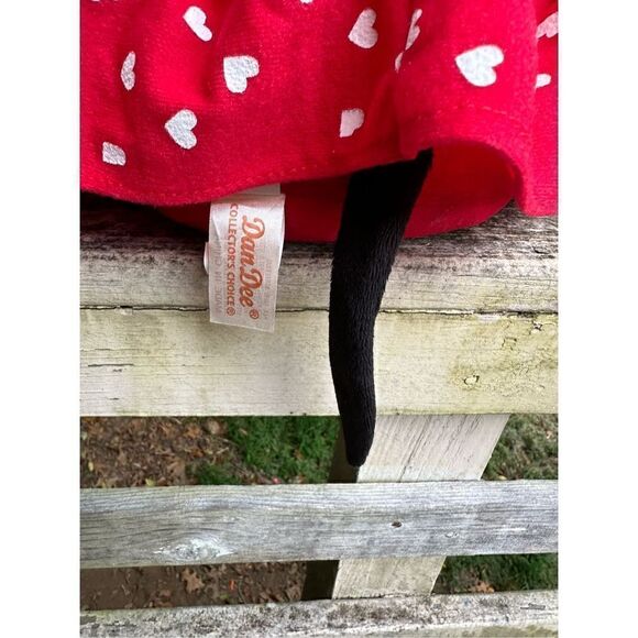 Dan Dee Minnie Mouse Disney 25" Plush Polka Heart Dot Dress Shelf Sitter - Picture 6 of 8